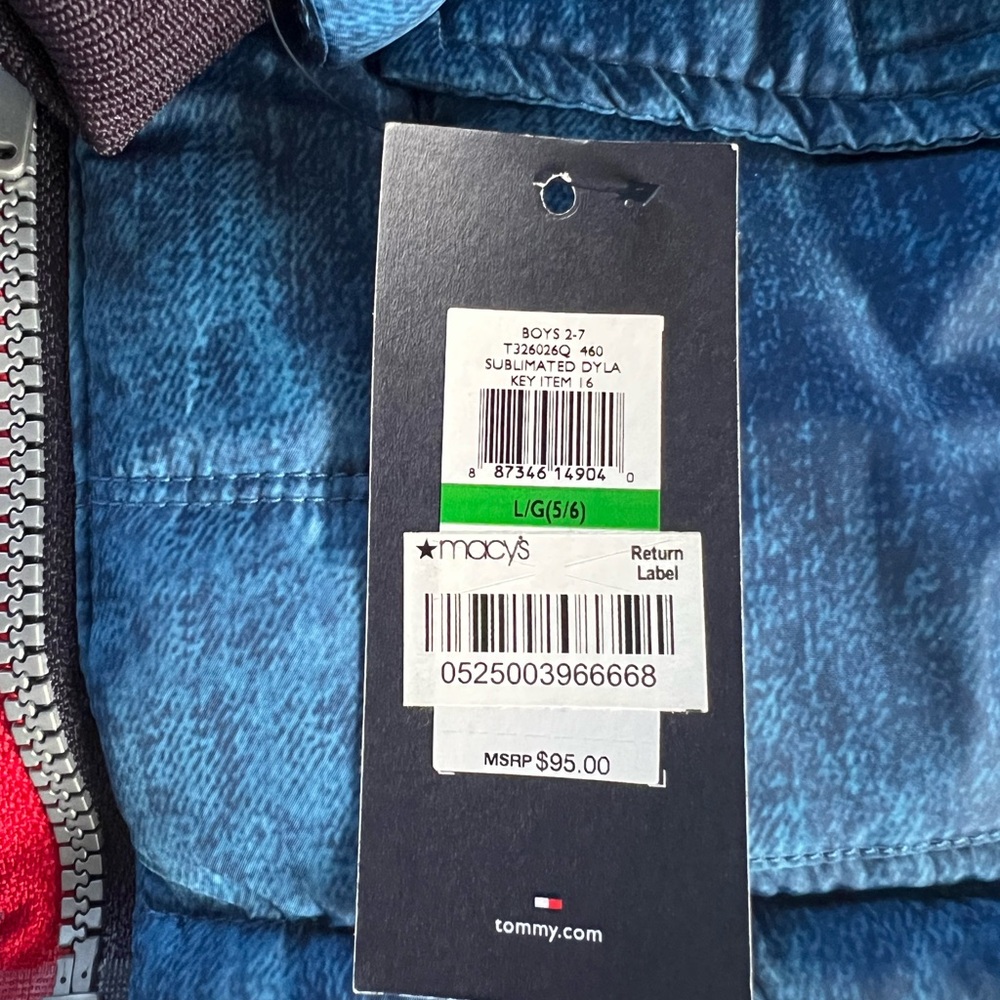 New boy puffer jacket with removable hoodie